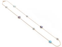 Collana Madì Donna Nuvole in Argento Quarzo idrotermale 39106 - 39106